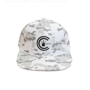 Cash & co. White Camo SnapBack